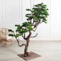 БЛ180/Д3/30(з)(F) Бонсай искусственный h180-104см d150-90см на основании 60х60см