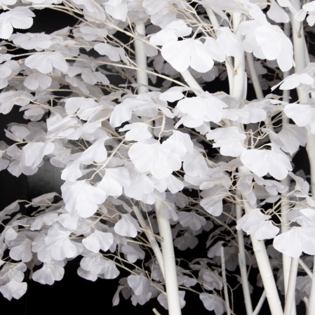 300/РН/176(з)(F) Гинкго искусственное h300см, d200см, белое