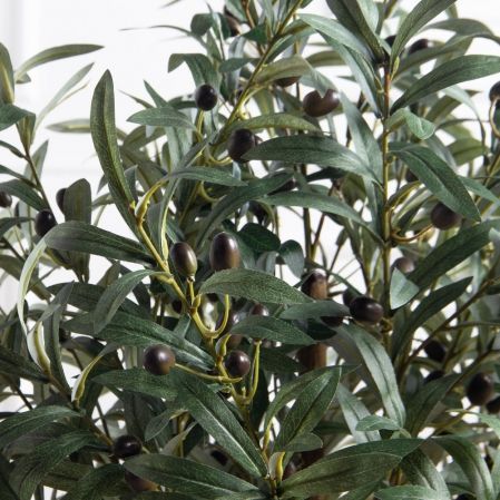 110/РН/465-1(з)(F) Оливковое дерево искусственное Нэйч с плодами h110см