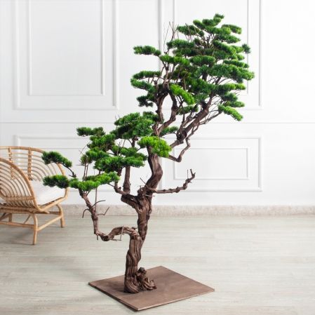 БЛ180/Д3/30(з)(УУ)(F) Бонсай искусственный h180-104см на основании БЛ180/Д3/30(з)(УУ)(F) Бонсай искусственный h180-104см на основании