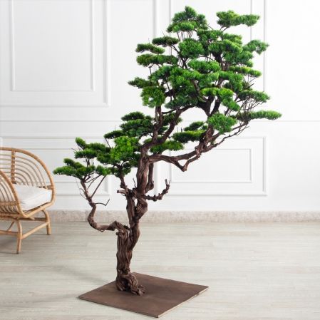 БЛ180/Д3/30(з)(УУ)(F) Бонсай искусственный h180-104см на основании БЛ180/Д3/30(з)(УУ)(F) Бонсай искусственный h180-104см на основании