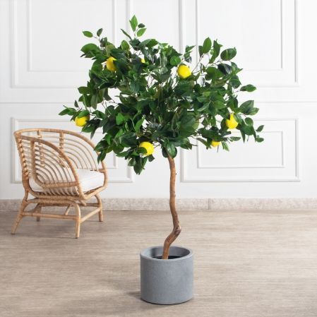 130/ВИТ/497/20М(Пр)(F) Лимон искусственный h130см (латекс)