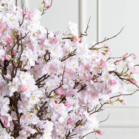 095/РН/5170(з)(F) Яблоня искусственная h95 d80см, бело-розовая