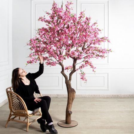 250/1Ст/ВИТ/5170(Пр)(F) Сакура искусственная h250см на основании