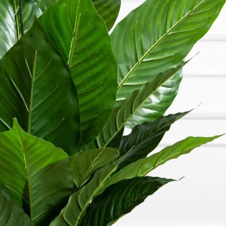 К270/4-1(з)(Пр)(F)(Sale)(F) Спатифиллум искусственный h120см (латекс) в интерьерном кашпо