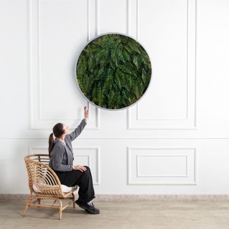 ФП27(з)(F) Фитопанно искусственное с подсветкой d100см ФП27(з)(F) Фитопанно искусственное с подсветкой d100см