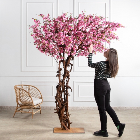 230/ОС/5170(з)(F) Яблоня искусственная h230см, розовая 230/ОС/5170(з)(F) Яблоня искусственная h230см, розовая