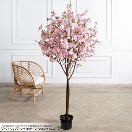 160/РН/491(Пр)(F) Яблоня искусственная h160см, розовая