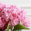 7141А/0108-0358/1(F) Гортензия искусственная h50см(голова 12см d18см) розовая