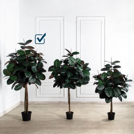 210/ШК/РН/186(Пр)(F) Фикус Эластика Робуста искусственный h210см (латекс)