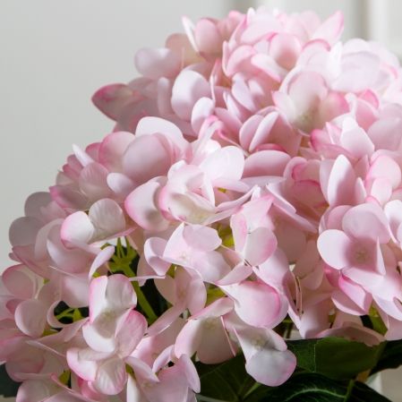 7141А/0108-0359/1(F) Гортензия искусственная h46см(голова 13см d16см) розовая