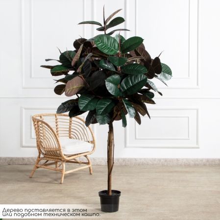 180/ШК/РН/186(Пр)(F) Фикус Эластика Робуста искусственный h180см (латекс)