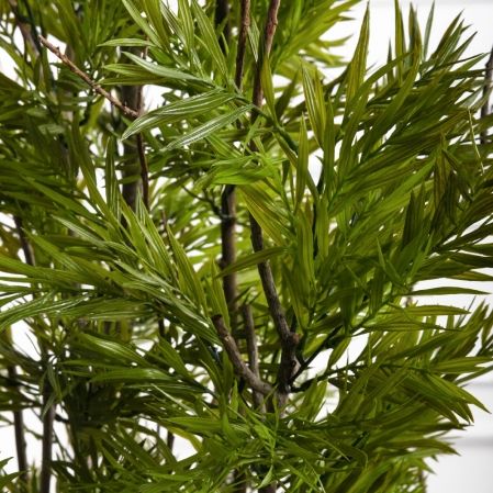 130/К/ЭК/5122(Пр)(F) Погонатерум искусственный куст h130см, натурально-зеленый