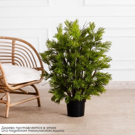 090/К/5122(Пр)(F)Погонатерум искусственный куст h90см,натурально-зеленый