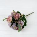  
7142/0313-03 Роза камелия прованс*5(крем-крас,лил,: фиолетовый
