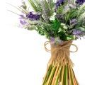 КС 11/78 Композиция искусственная сноп из Лаванды h35см