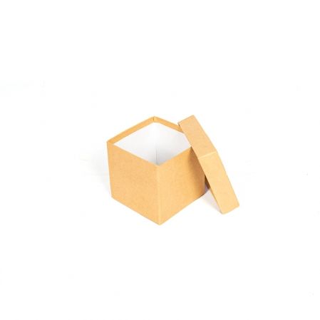 ККО10*10*10 Коробка квадр. однотон. крафт.