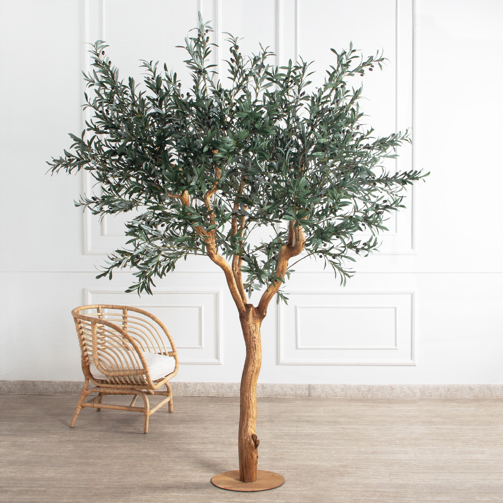 250/1Ст/ВИТ/465(Пр)(F) Оливковое дерево искусственное h250см на основании_3