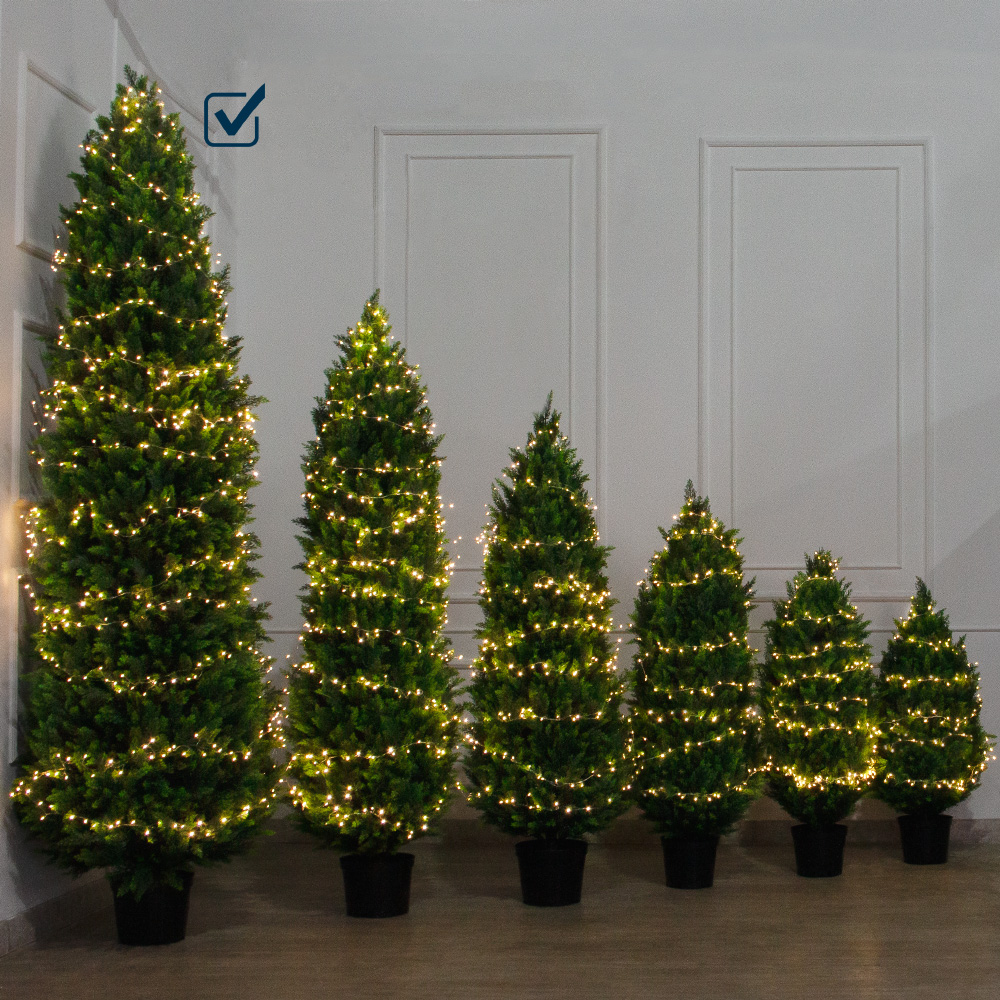 Т280/СВ03/1460(Пр)(F) Туя искусственная конус  h280см_7