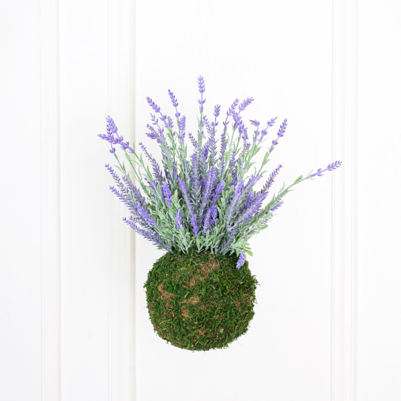 ККД33/216-1(з.) Кокедама Лаванда d15см_2