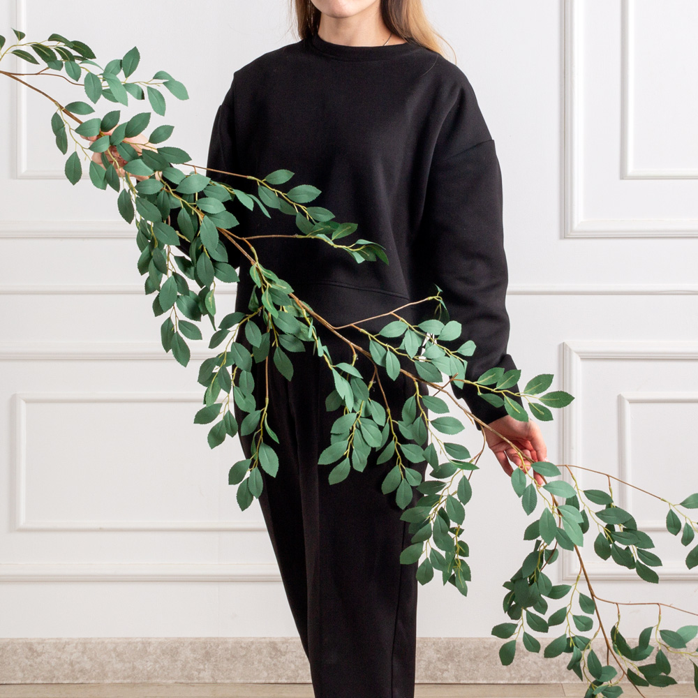 7144А/0228-02(F) Лиана искусственная эвкалипт  h170см, патина_2