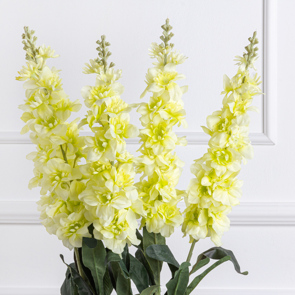 7141А/9149-07/9(АКЦИЯ) Левкой искусственный h90см, зеленый_1