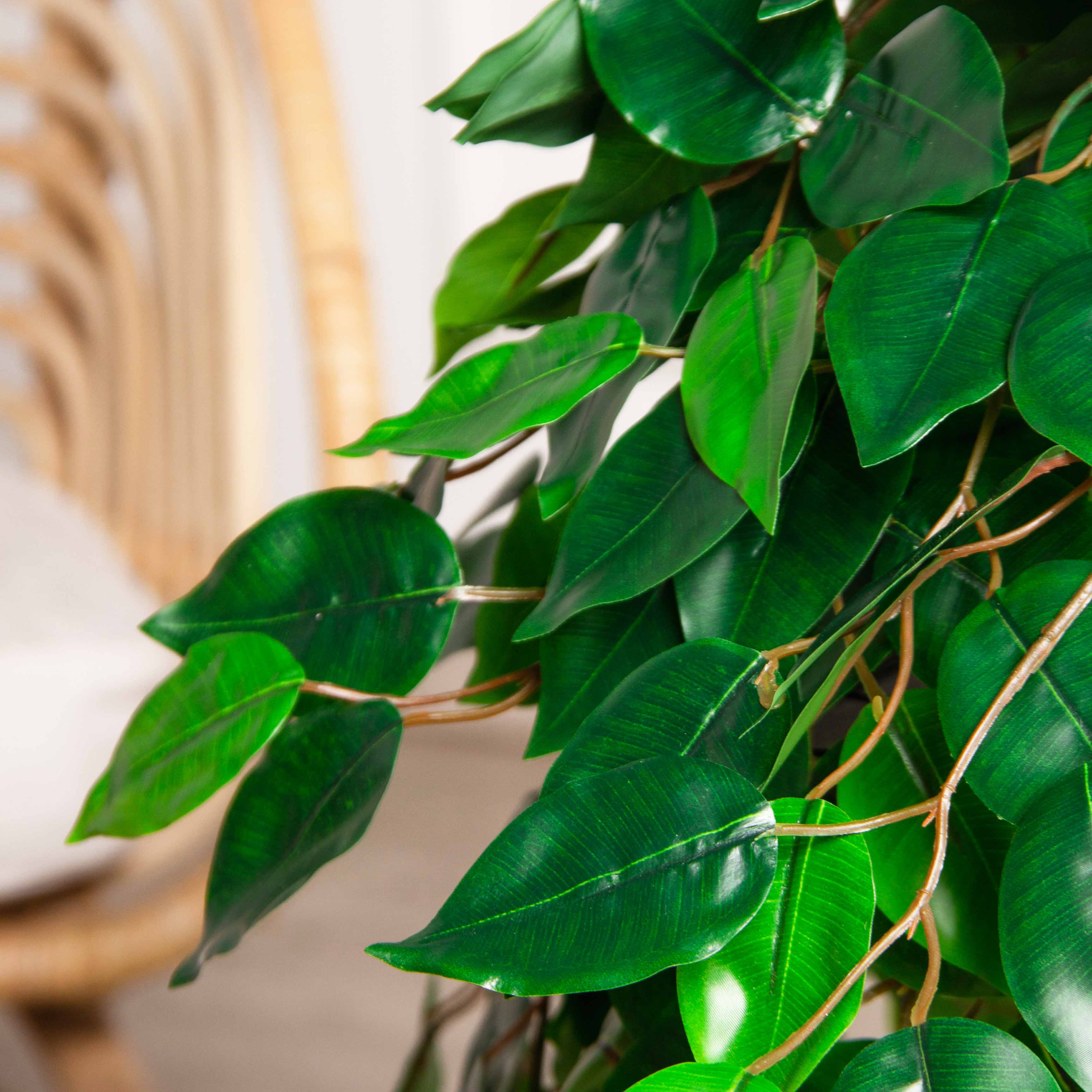 ЦС173(з)(F) Фикус искусственный ампельный в кашпо_3