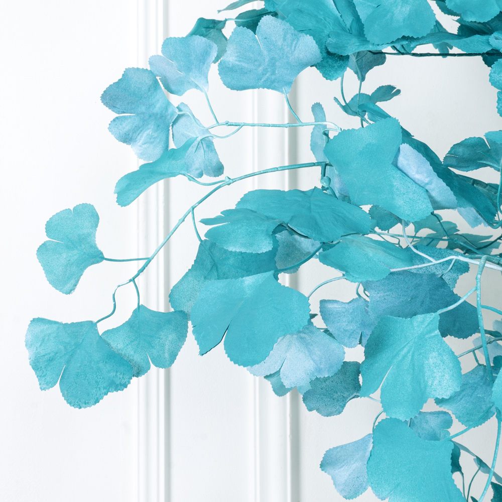 210/РН/176 Дерево искусственное Гинкго h210см, d130см, бирюза_3