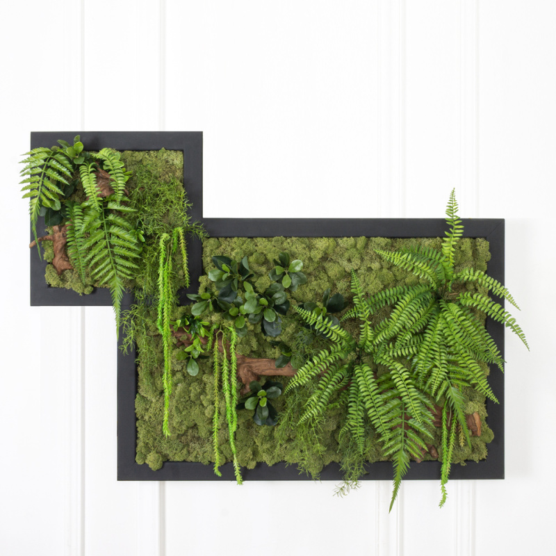 СКФ07-3/1(з.) Фитокартина искусств.со стабилизир.мхом 110хh80см