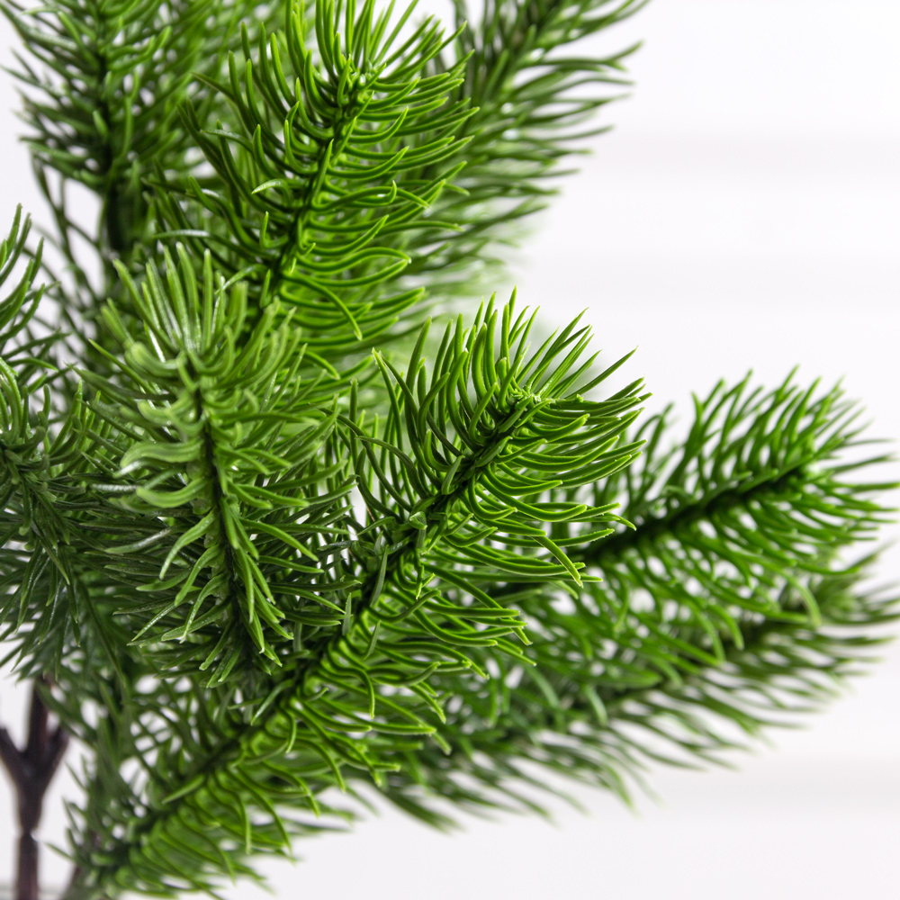 736А/9127М-2(F) Ветка ели НГ h33см(7 веточек)_1