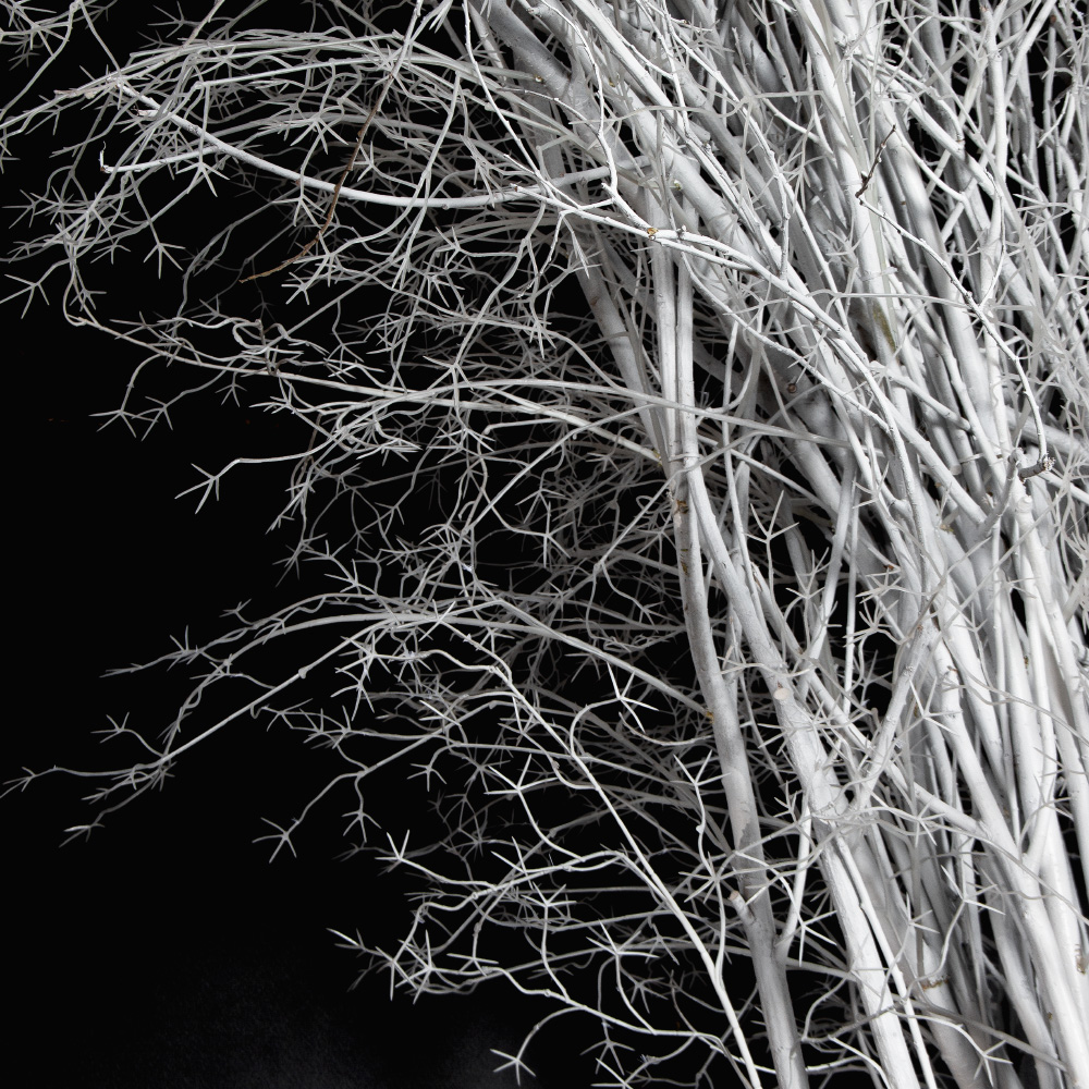 ДА09(з)(F) Декоративная искусственная арка с белыми ветками  350х280см_6