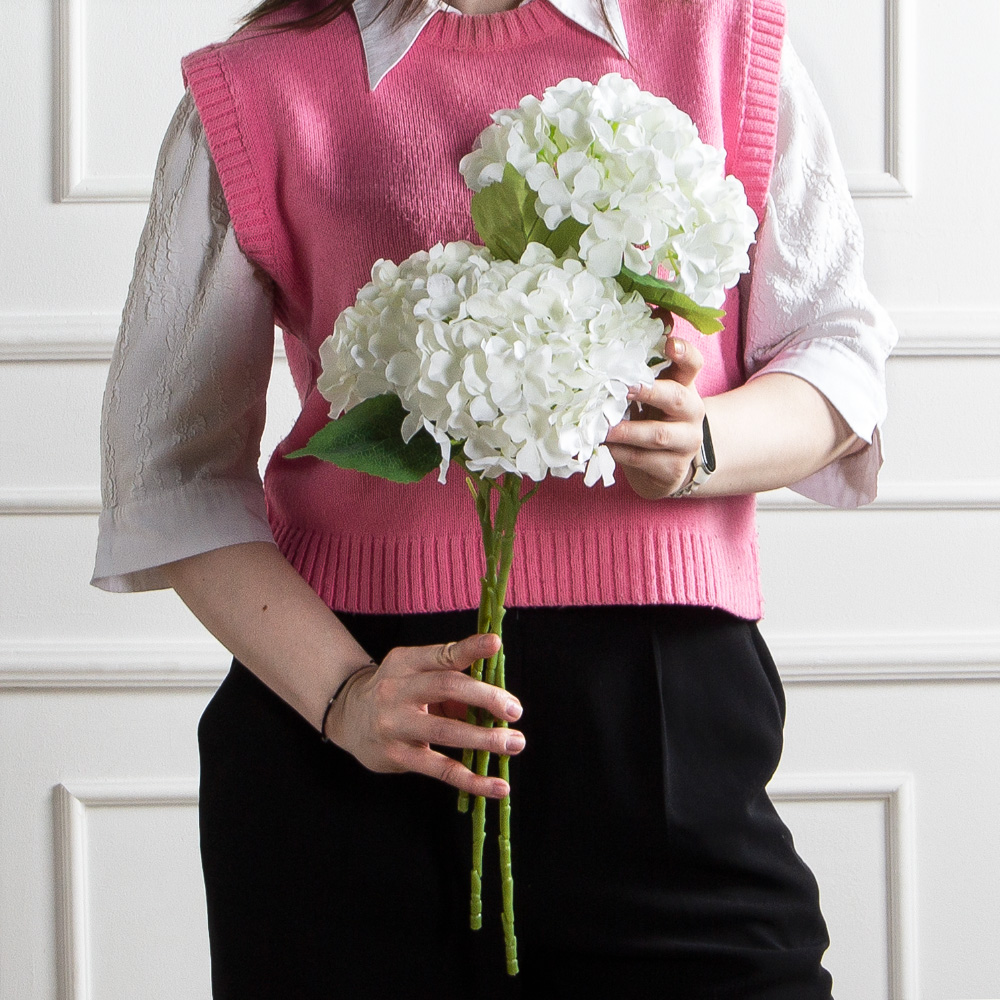 7141А/0108-0358/23(F) Гортензия искусственная h50см(голова 12см d18см) белая_5