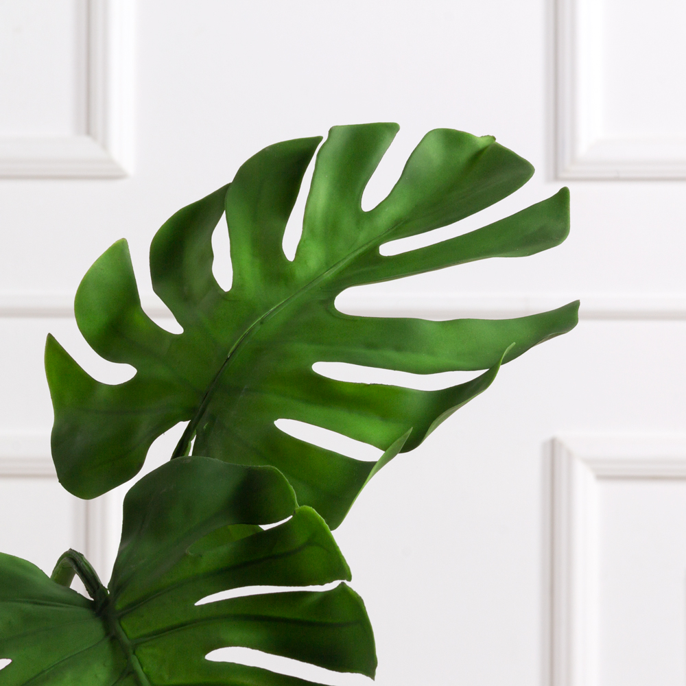 7143/9191-16 Лист монстеры искусственный малый h73см_1