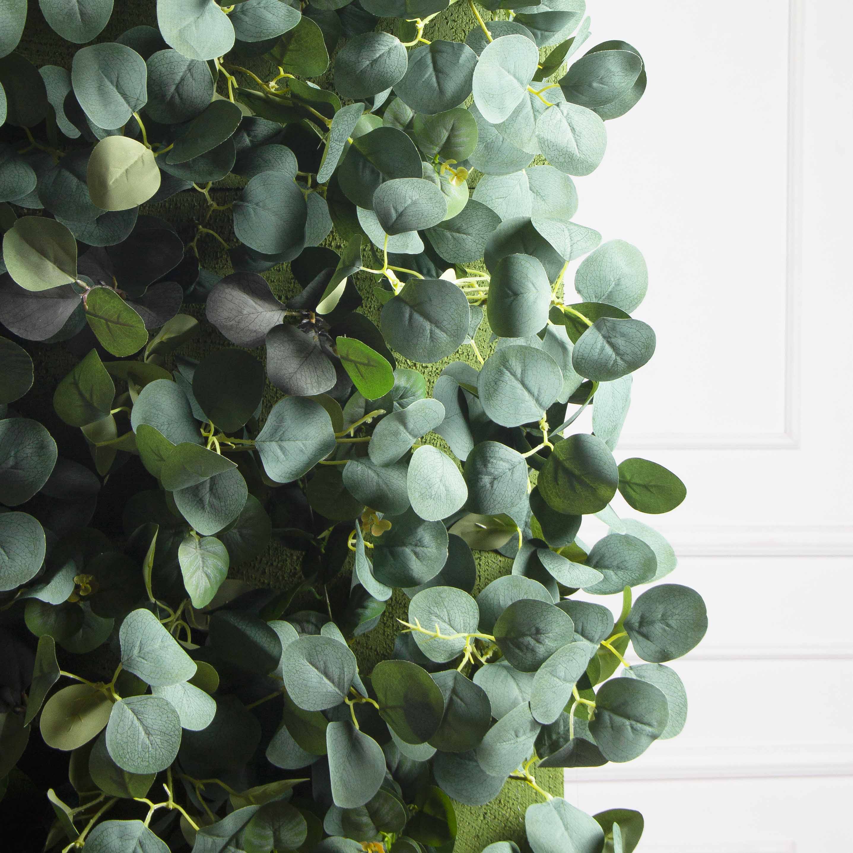 ВМ111(з)(F) Композиция искусственная с Эвкалиптом h30см на основании 250*100см_4