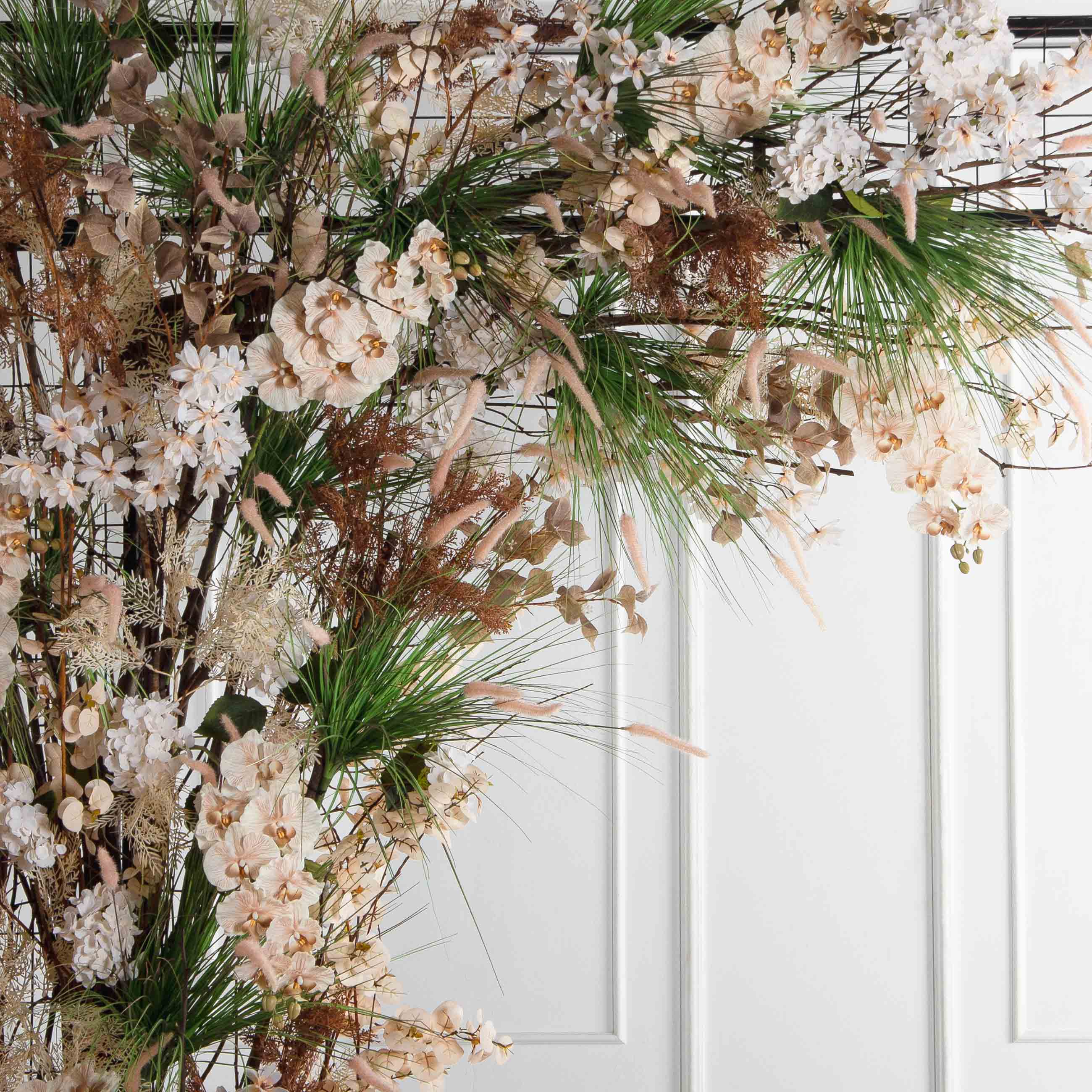 ДЛ176(Пр)(Fix)(F) Декор входной группы h300см на прутьях,пристенный,бежевый_5