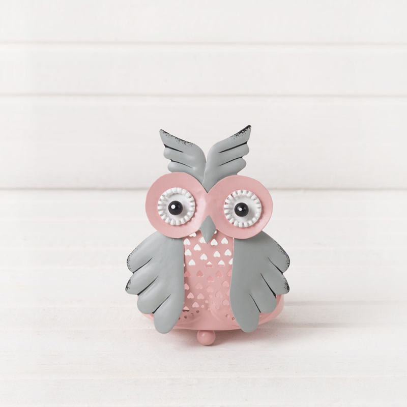 743/89063 IRIS подставка сова металл 9*7,5см