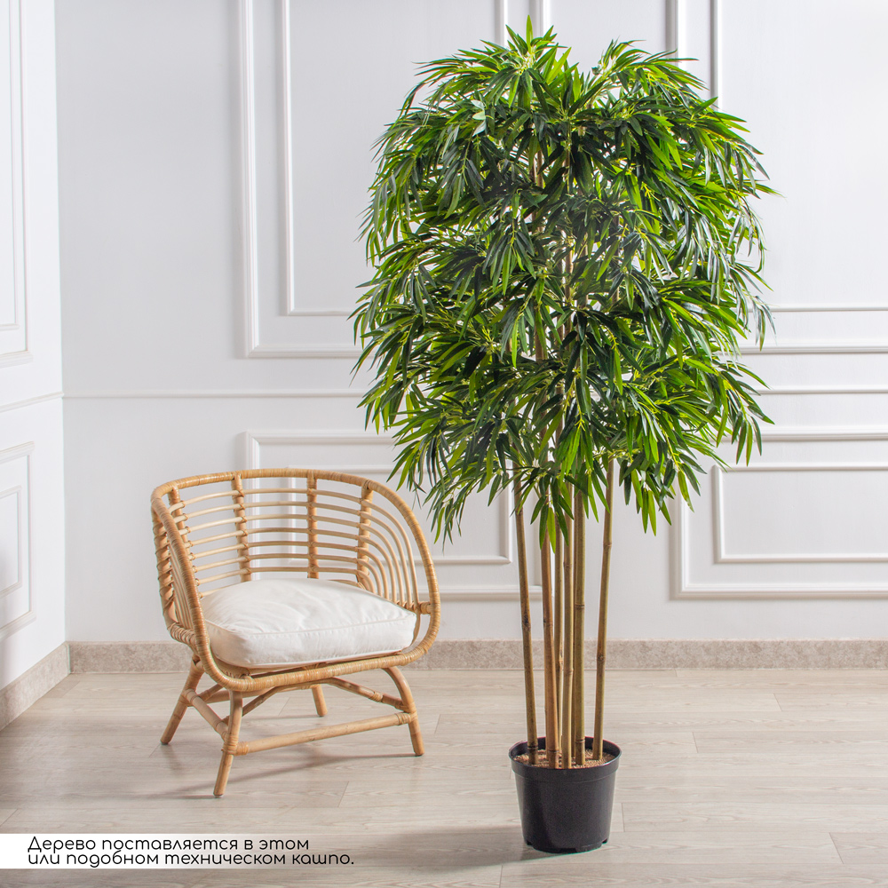 180/75/1-1(з.) Бамбук искусственный 8 стволов h180см_2