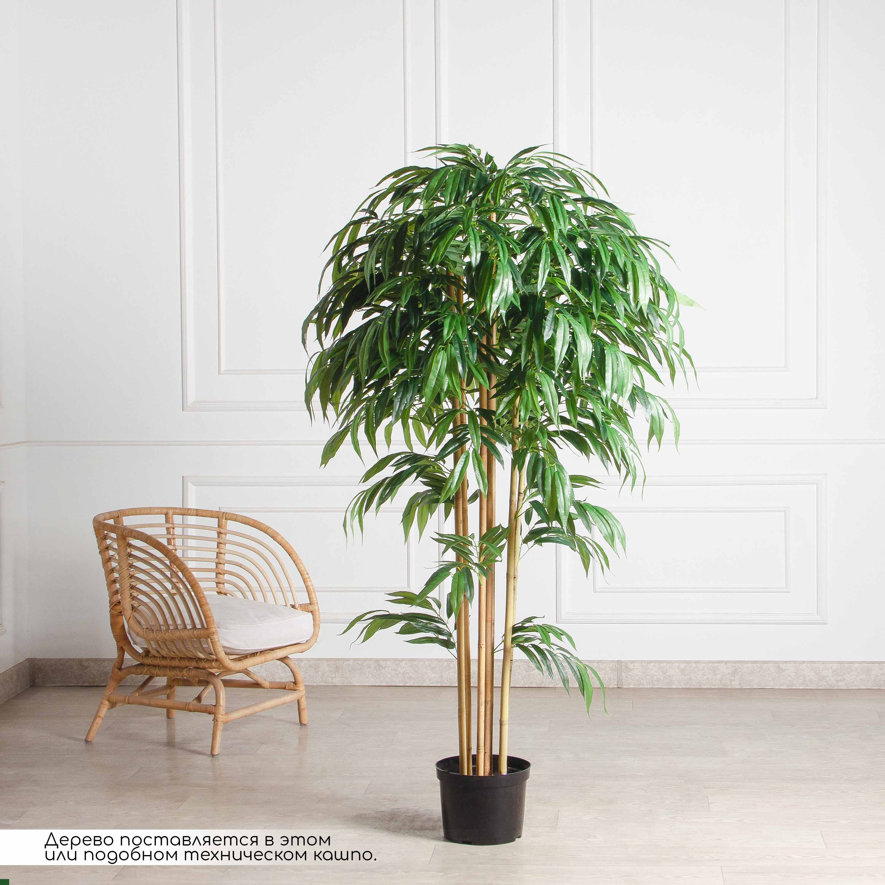 180/219(Пр)(F) Бамбук искусственный Люкс 8 стволов, h180см (латекс)_2