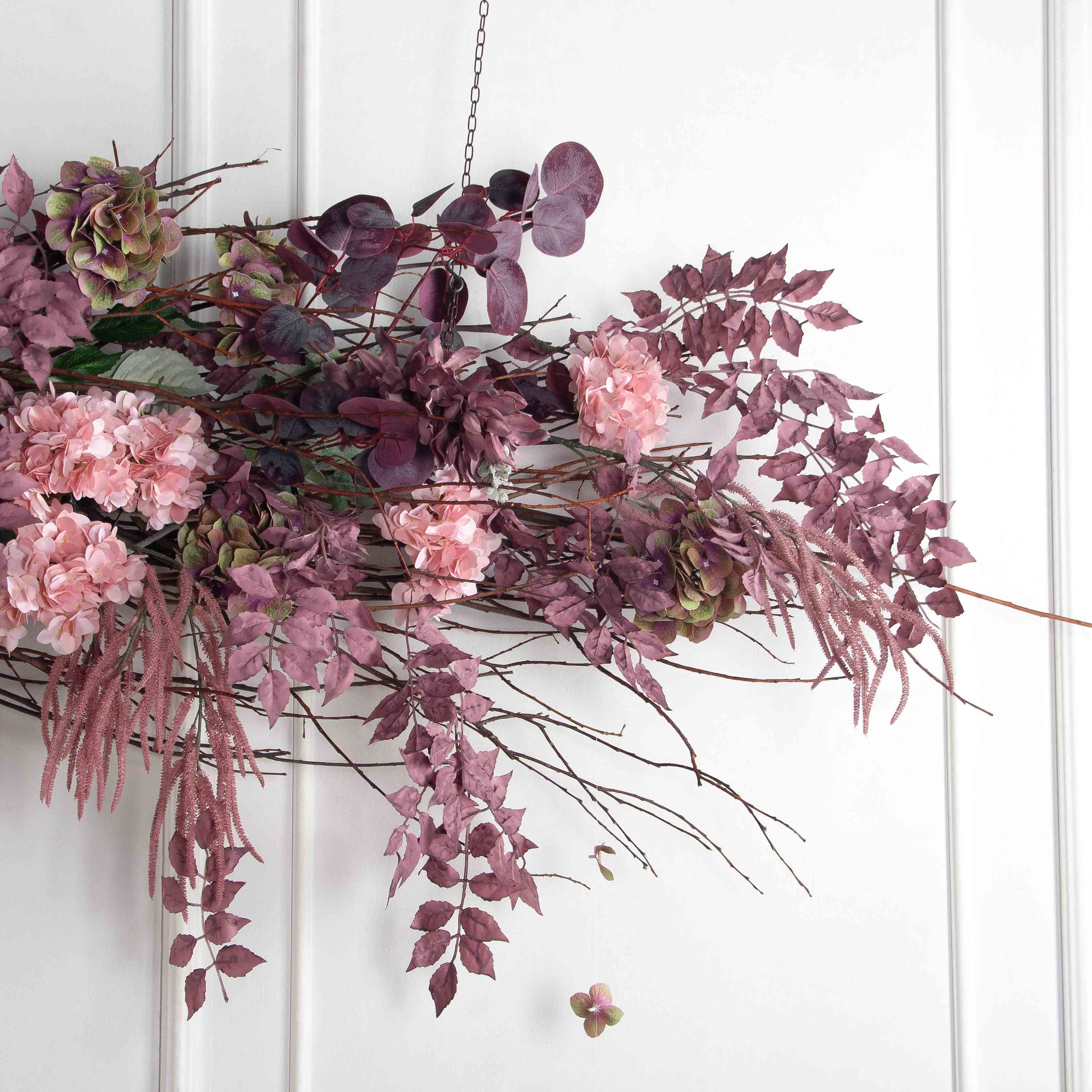 Л173(Пр)(F) Лиана искусственная пепельно-пурпурная L100см_7