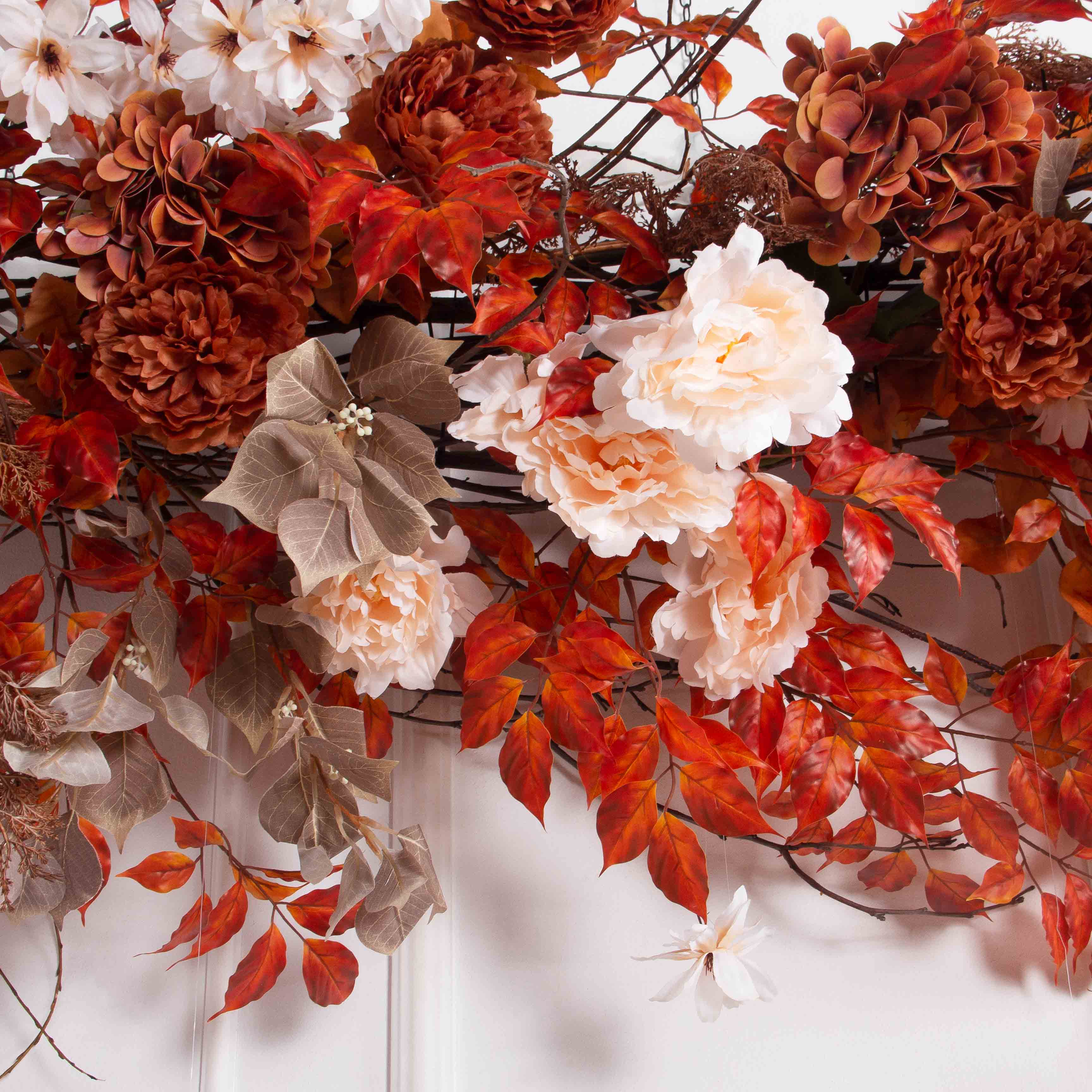 Л172(Пр)(F) Лиана искусственная бежево-терракотовая L100см_4