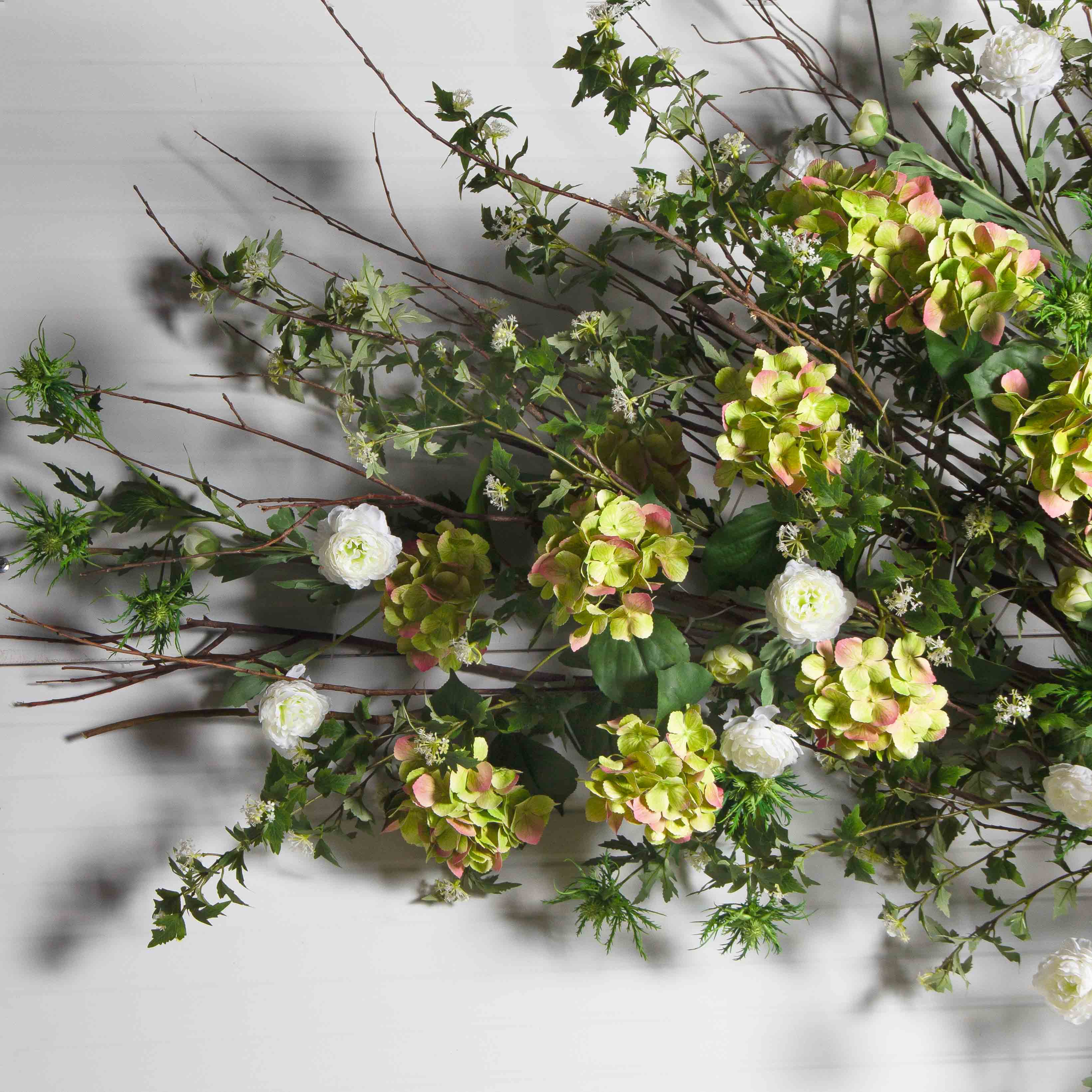 ДЛ168(Пр)(F) Декор входной группы цветочный h310см_4