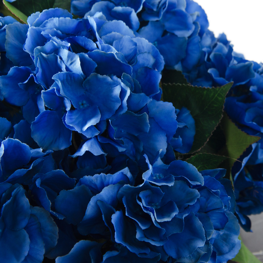 ВМ107-2(з)(F) Композиция искусственная с гортензией h29 см d 35 см на вставке h 3  d 20_4