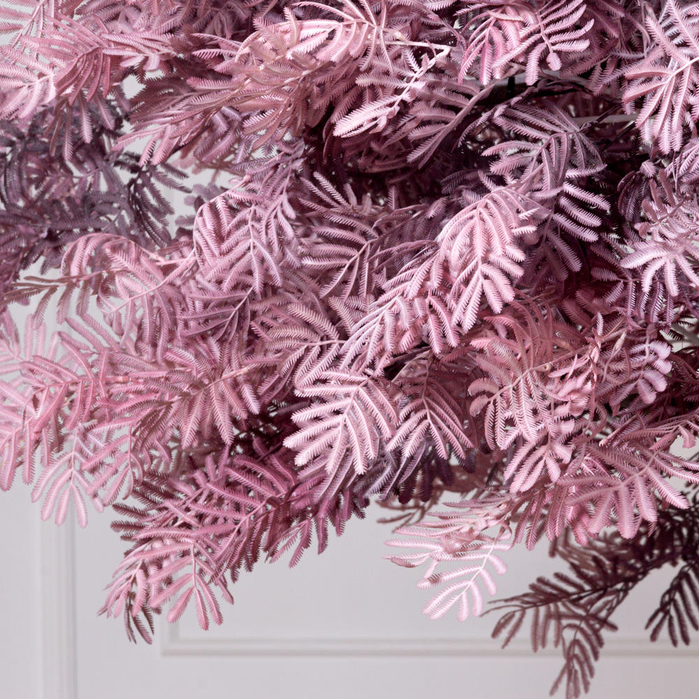 280МЕТ/разб/ПС/505-1(F) Дерево искусственное интерьерное h280см,пепельно-розовое_2