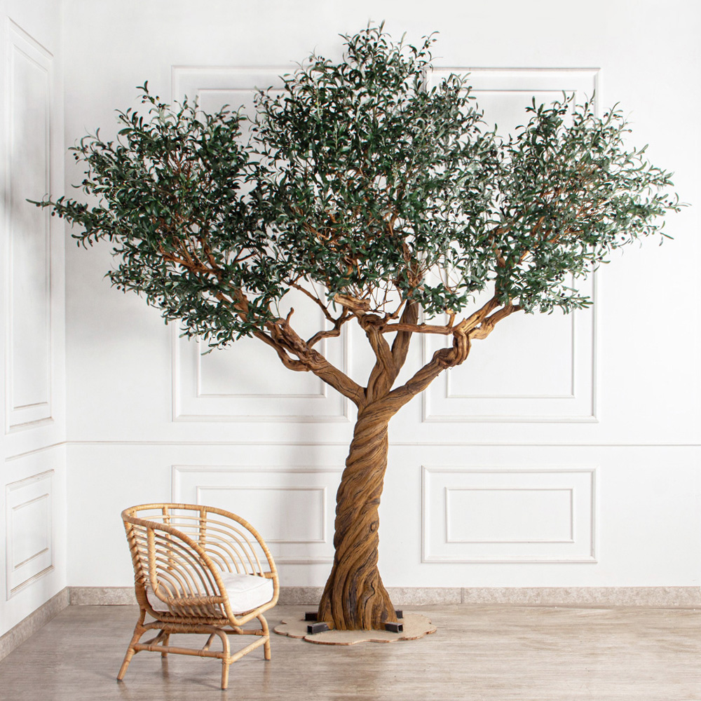 310Гбст/разб/АСС/Д3х4/465(з)(F) Олива интерьерная разборная  h310см на витом стволе_2