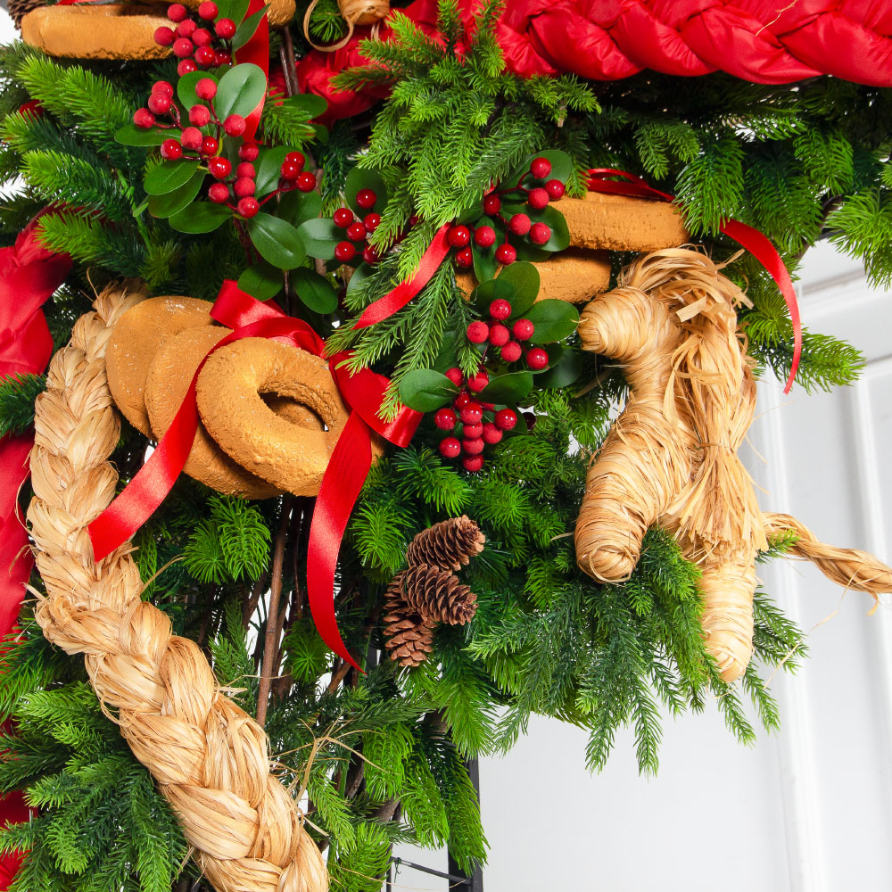 ДЛ193(Пр)(Fix)(F)Декор вход.группы h280см н/прутьях, прист.,русский стиль_6