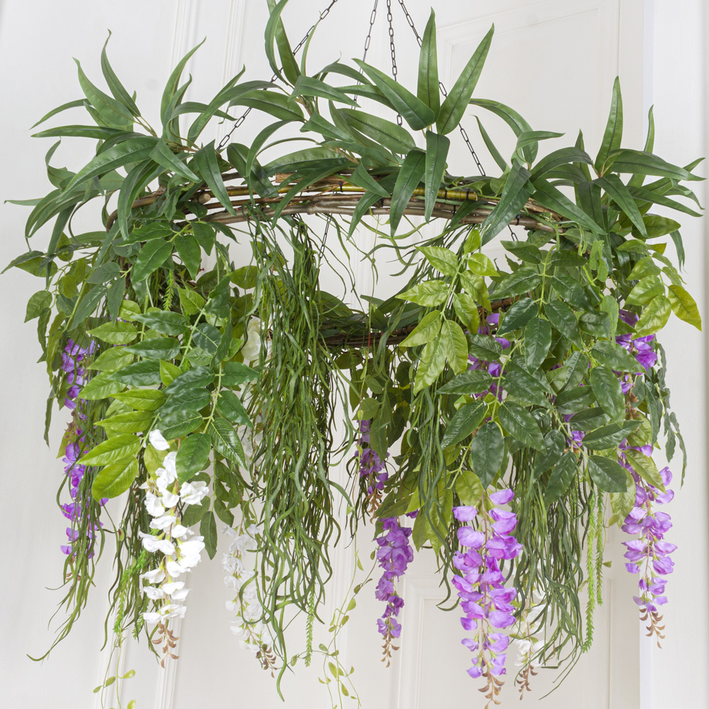 КЗ/36 Композиция подвесная с вистерией _8