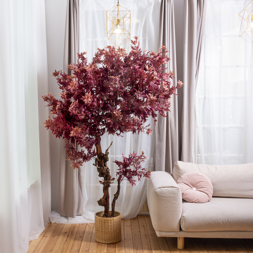 210/2К/ОС/606(Пр) Клен искусственный веерный  h210см (латекс)_1