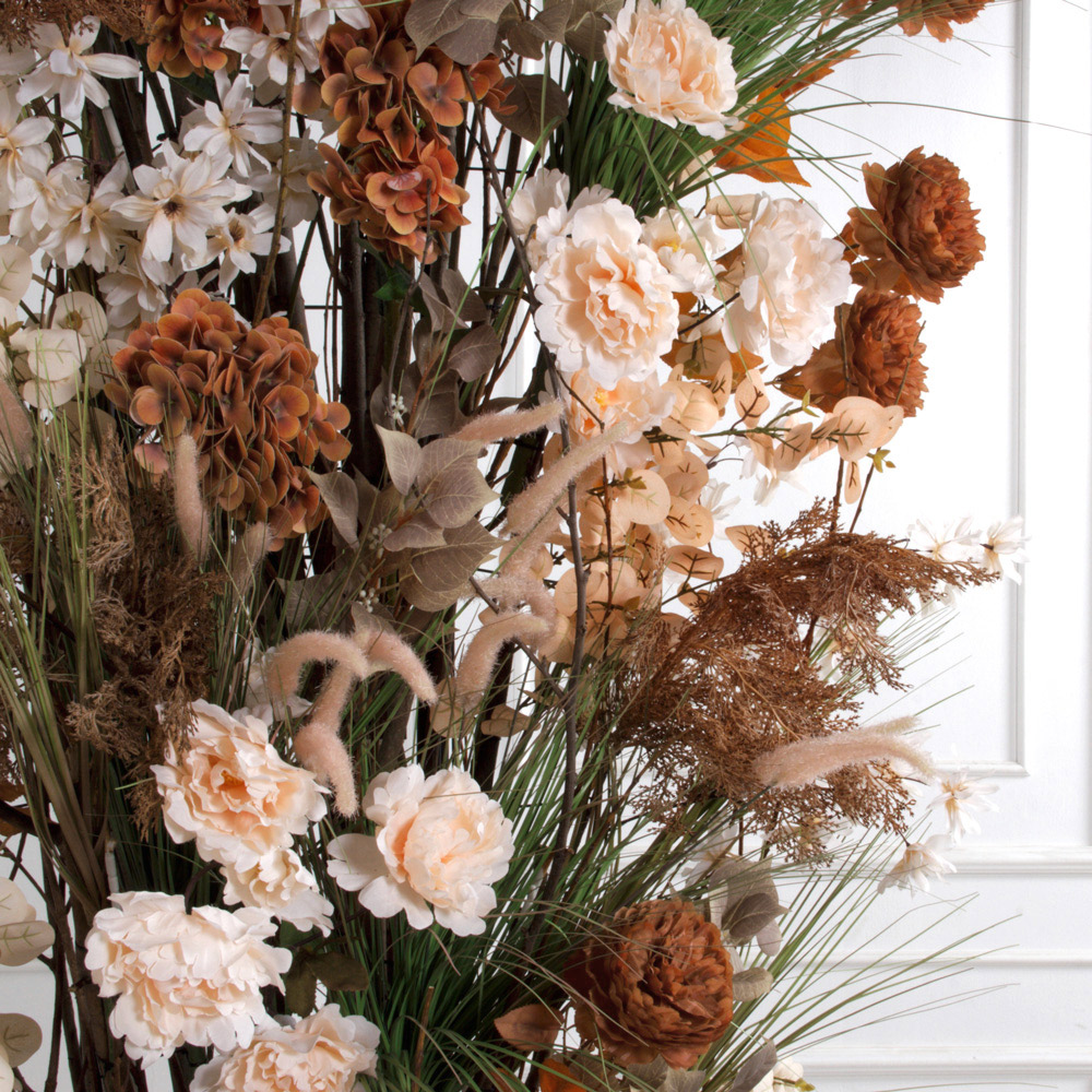 ДЛ170(Пр)(Fix)(F) Декор входной группы h300см на прутьях, пристенный, бежево-терракотовый_3