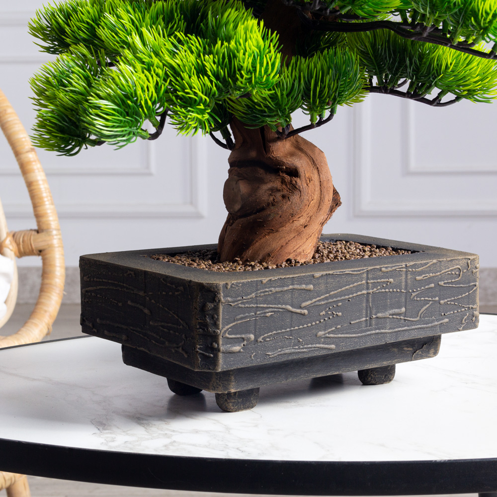 БС035/3К-2(з)(F) Бонсай искусственный Сосна h35см_3