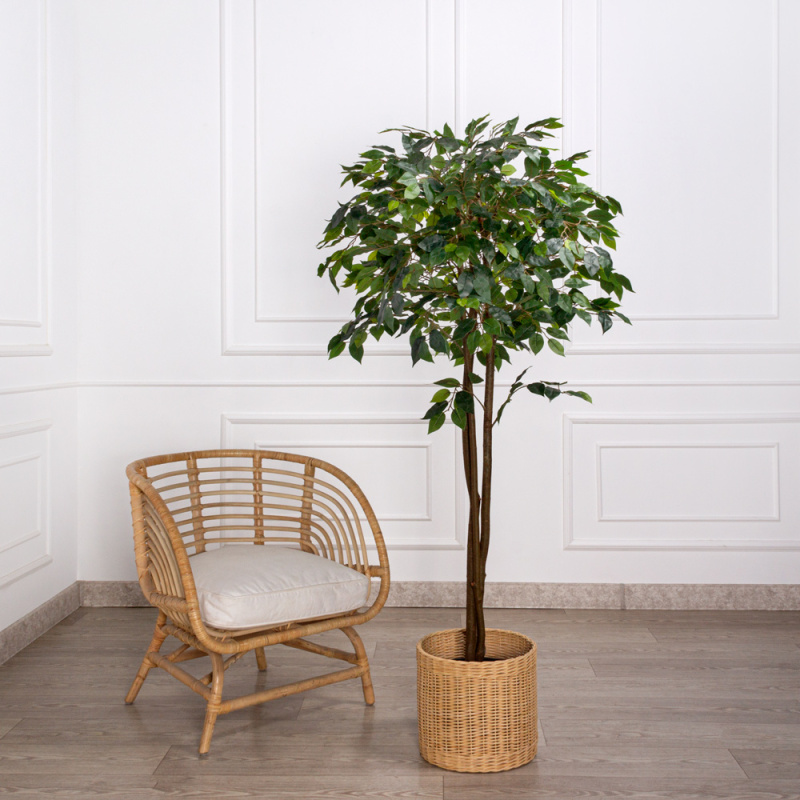 160/УК/34 Фикус искусственный h160см (латекс)